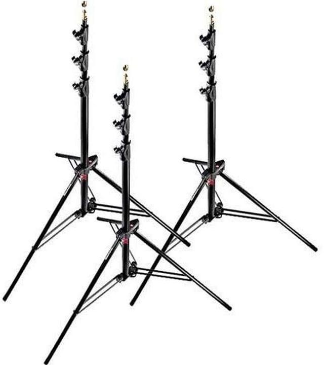 Manfrotto Treppiede, 1004BAC-3 Singolo (366 cm, 9 kg)