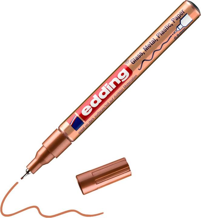 Actual product image Edding 780 Gloss varnish marker (Red, 0.80 mm, 1 x)