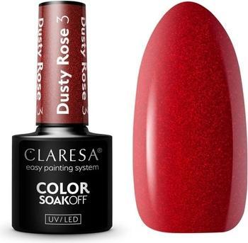 Actual product image Claresa Dusty Rose UV Nail Polish 5ml (Dusty Rose, Colour paint)