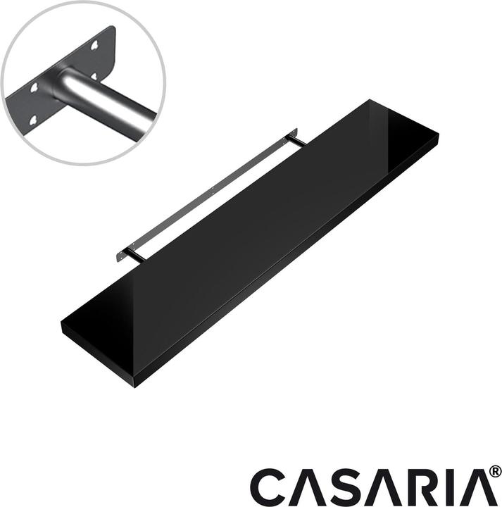 Actual product image Casaria 2x Floating Shelves (90 x 23 x 3.8 cm)