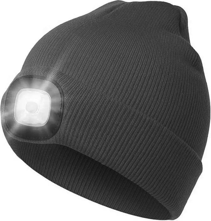 Produktbild Out of the blue Beanie-Mütze mit LED Licht Universalgrösse Grau