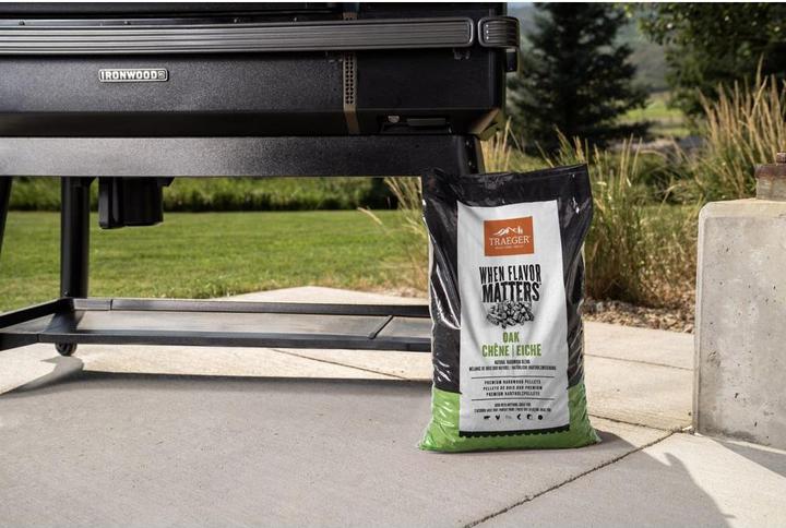 Immagine prodotto Traeger Pellet di quercia 9 kg (9 kg)