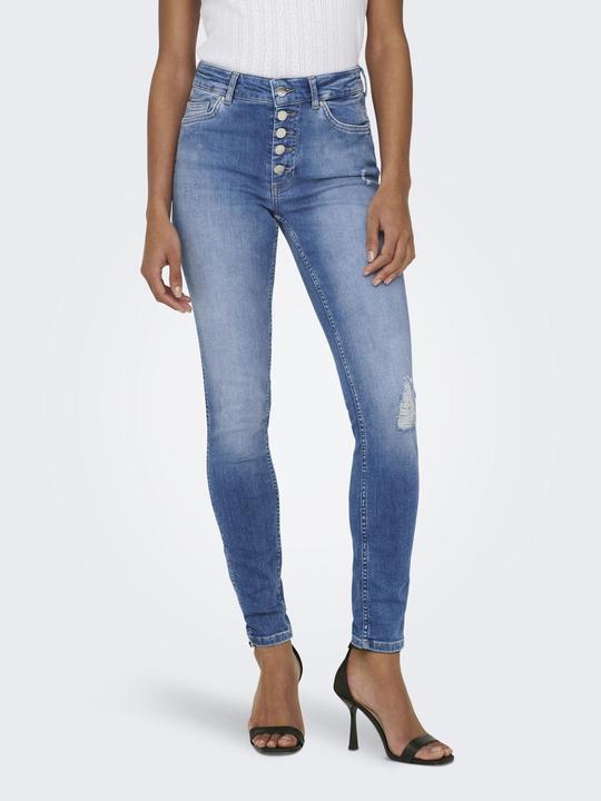 Image du produit Only ONLBobby Life Mid Ankle Skinny Fit Jeans (W30/L34)