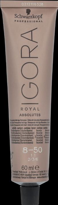 Immagine prodotto Schwarzkopf Professional Igora Royal - 8-50 Biondo Chiaro Oro Naturale (Biondismo, Oro)