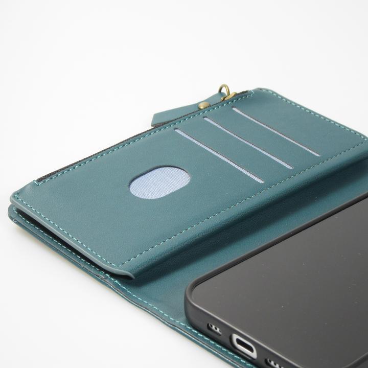 Produktbild PhoneLook Hülle Brieftaschen-Hülle luxuriös und raffiniert mit Magnet Verschluss & Münz- und Kartenfach (Apple iPhone 15)