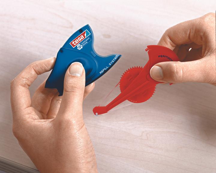 Image du produit tesa ecoLogo Roller de recharge de colle PERMANENT GLUE, pack de 2