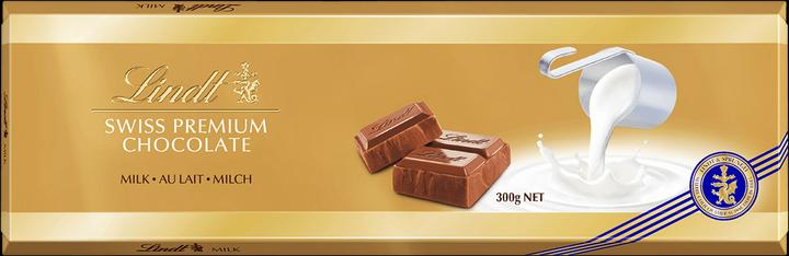 Actual product image Lindt Milk chocolate bar (300 g)