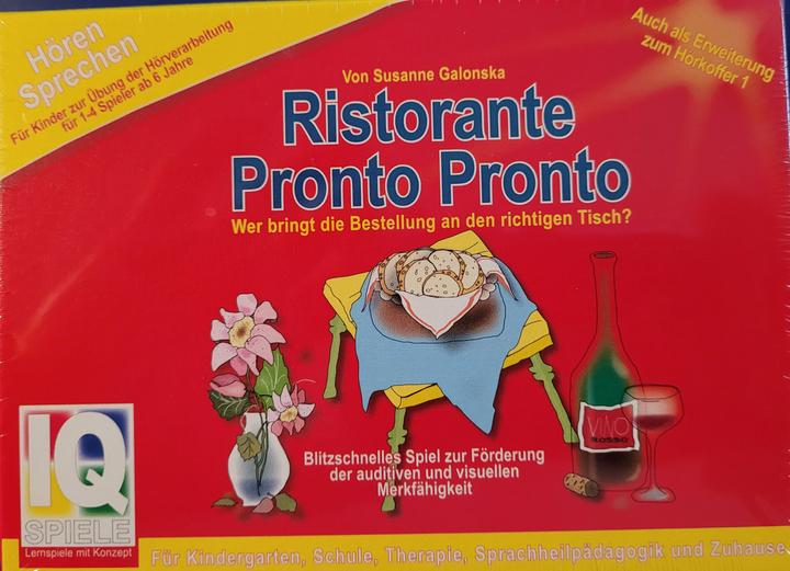 Immagine prodotto IQ-Spiele Ristorante Pronto Pronto (Tedesco, Inglese, Francese)
