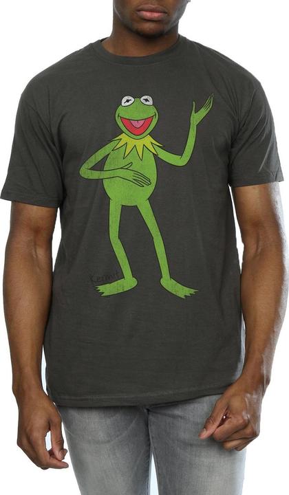 Actual product image Gildan Mens Classic Kermit Heather T-Shirt (S)