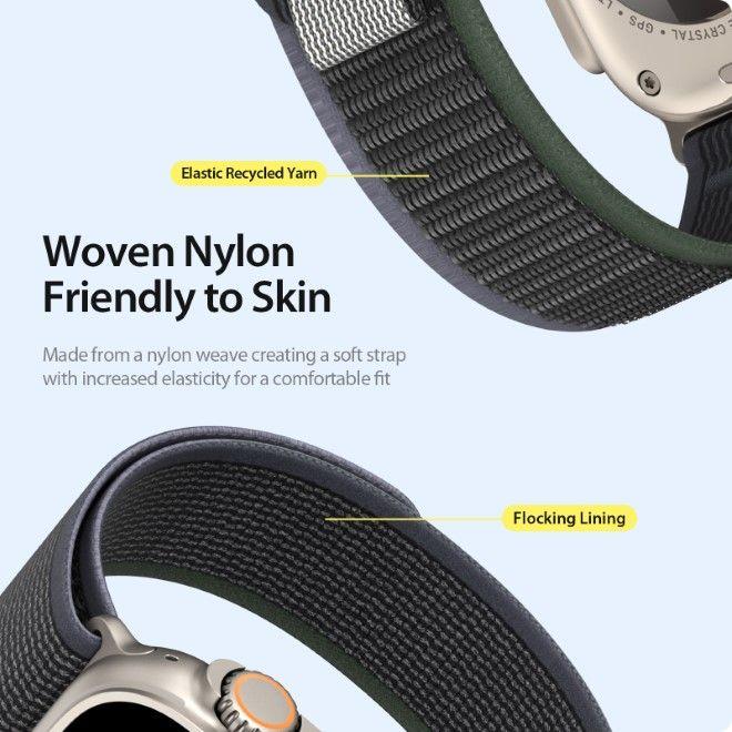 Immagine prodotto Dux Ducis Bracciale in nylon serie YJ (42 mm, 44 mm, 45 mm, Nylon)