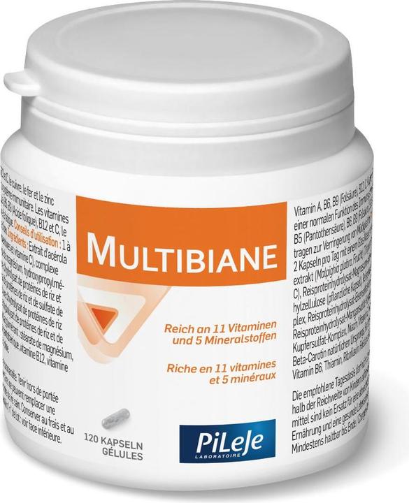 Produktbild PiLeJe MULTIBIANE Kaps 120 Stk (120 Stück, Kapseln, 100 g)