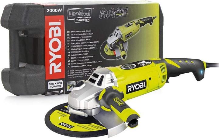 Immagine prodotto Ryobi Smerigliatrice angolare 230 mm incl. K (230 mm)
