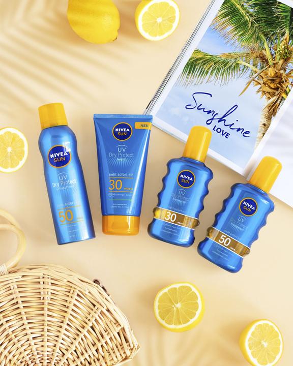 Image du produit NIVEA Dry Protect (Spray solaire, SPF 50, 200 ml)