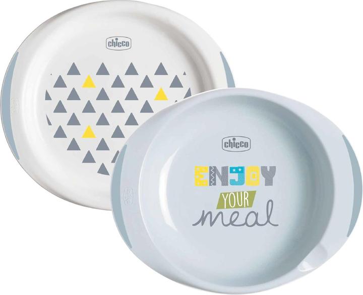 Actual product image Chicco Plate set