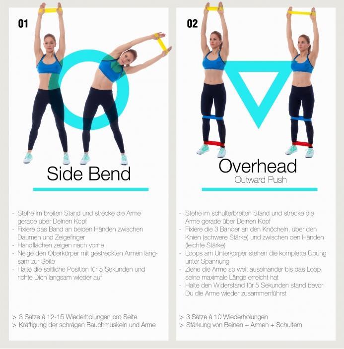 Produktbild Gorilla Sports Resistance Band (2.08 m, Mittel)