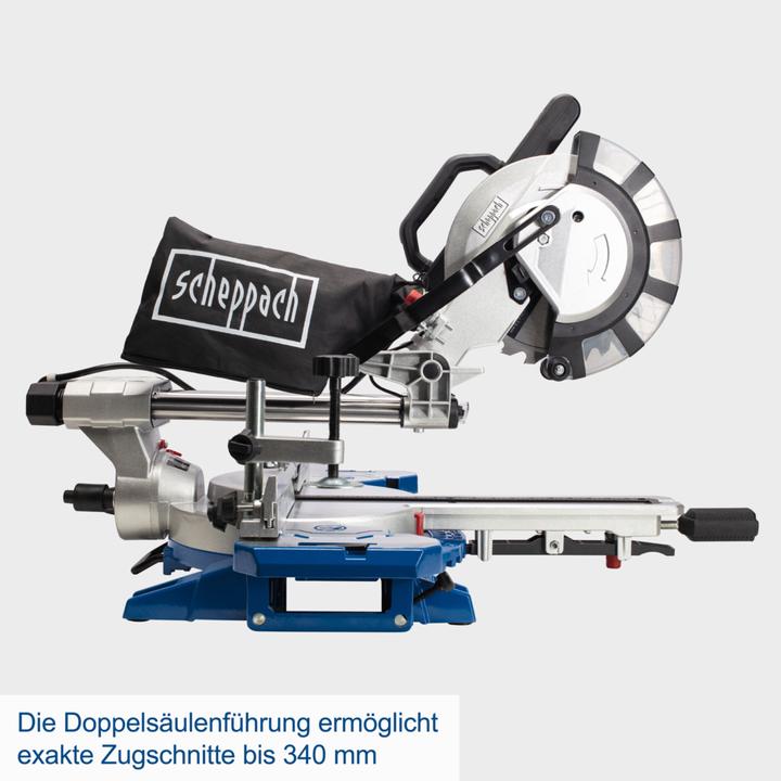 Productafbeelding Scheppach Afkortzaag 210 mm incl. 2e zaagblad