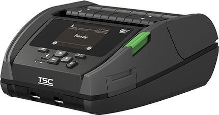 Produktbild TSC Alpha-40L, 8 Punkte/mm (203dpi), Peeler, RTC, Display, USB-C, BT (5.0), NFC, erw. Akku (203 dpi)