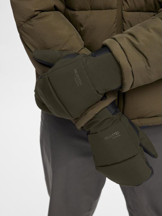 Actual product image Selected Homme Quilted mittens (L, XL)