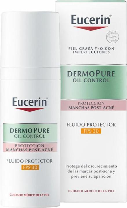 Produktbild Eucerin Dermopure Ölkontrolle Schutzfluid Fps30 50ml (Sonnenspray, 50 ml)
