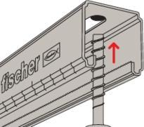 Image du produit Fischer FIS 538757 Rail de montage FLS 37/1.2 - 2m