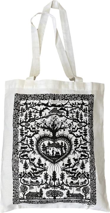 Produktbild Heidi Cheese Line CUT Baumwolltasche 41 x 37 cm