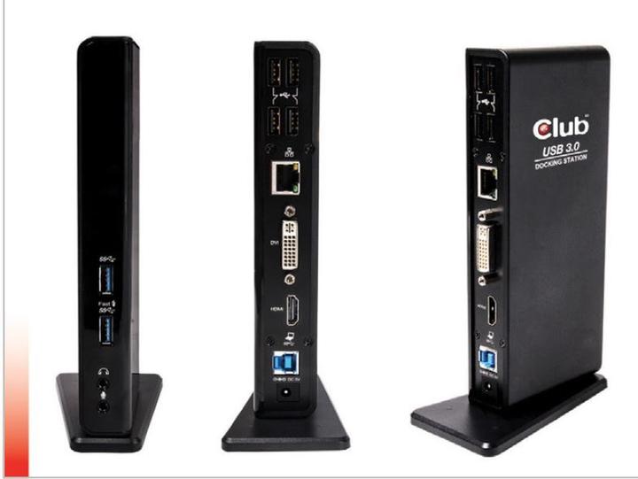 Actual product image Club 3D Csv-3242hd (USB-B, 11 Ports)