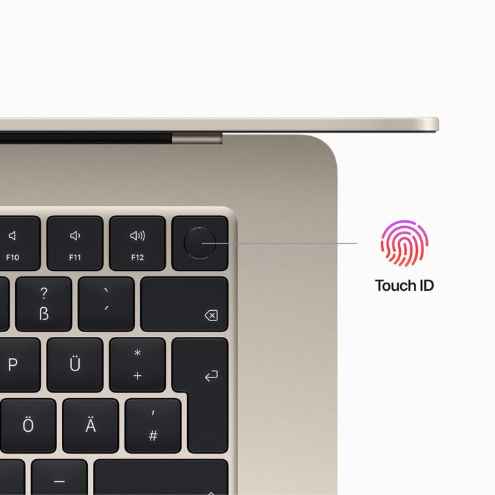 Actual product image Apple MacBook Air – 2023 (15", M2, 8 GB, 256 GB, DE)