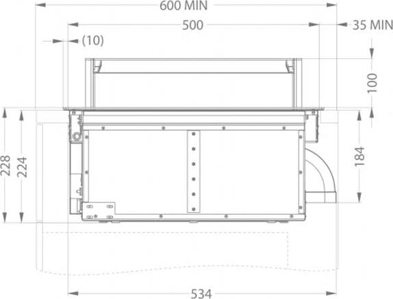 Produktbild NOVY 40008 Muldenlüfter Up Power Wok