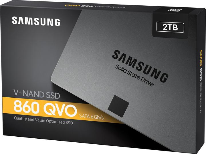 Actual product image Samsung 860 QVO (2000 GB, 2.5")