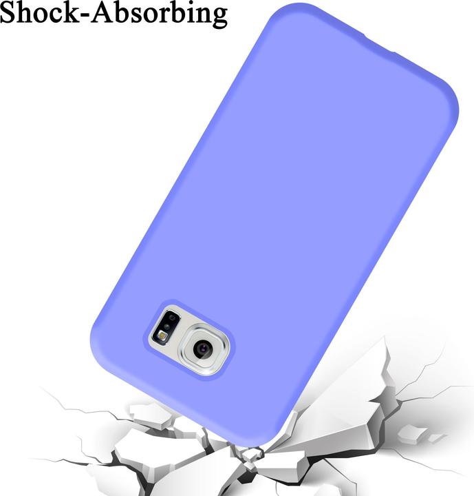 Actual product image Cadorabo TPU Liquid Silicone Case Cover (Samsung Galaxy S6)