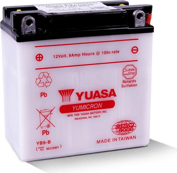 Produktbild Yuasa YB9-B (12 V, 9.50 Ah, 115 A)