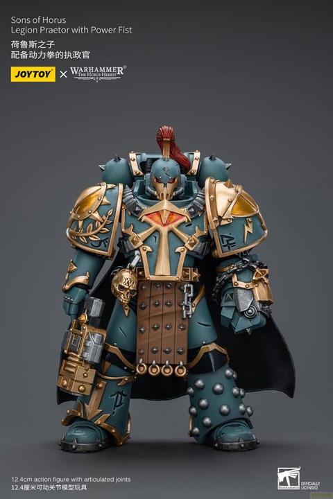 Joy Toy Warhammer The Horus Heresy Actionfigur 1/18 Legion Praetor With Power Fist 12 cm
