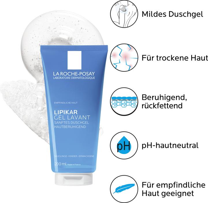 Image du produit La Roche Posay Lipikar Gel Lavant (200 ml)