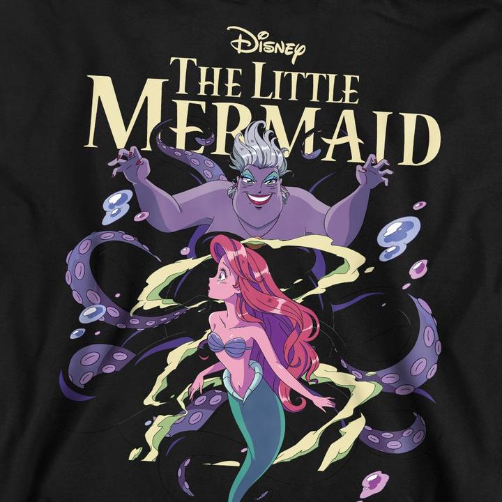 Actual product image The Little Mermaid Unisex Adult Ariel & Ursula Anime Sweatshirt (XL)