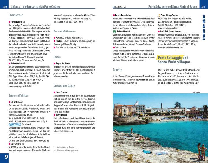 Produktbild Reiseführer Apulien mit Gargano und Salento (Deutsch, Peter Amann, 2024)