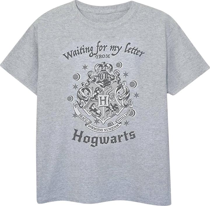 Actual product image Girls Waiting For My Letter Hogwarts T-Shirt (140, 146)