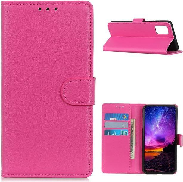 Productafbeelding MU Classic Litchi Leren Boekomslag Serie (Samsung Galaxy A72 5G)