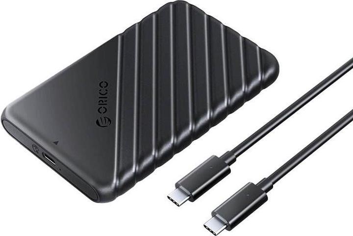 Orico HDD 2,5" behuizing USB-C 3.1 Gen1 6Gbps Zwart (2.5")