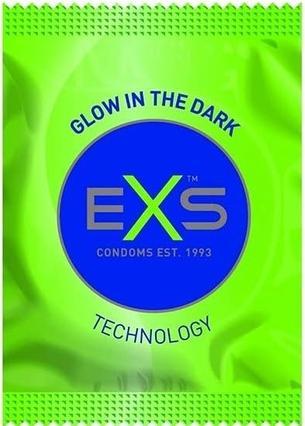 Image du produit EXS Glow in the Dark Condoms (100 pcs)
