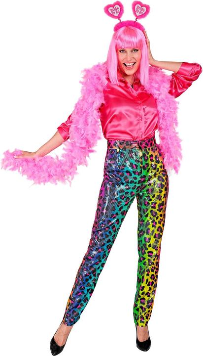 Produktbild Widmann Pailletten Hose im Leopardlook Rainbow (M)