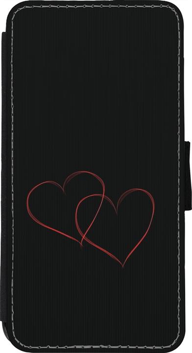 Produktbild PhoneLook Hülle Wallet schwarz Valentine 2023 attached heart (Apple iPhone 11 Pro Max)