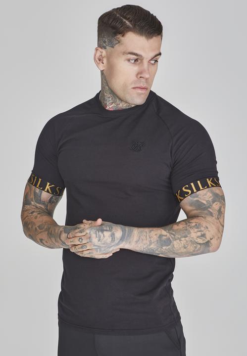 Siksilk T-Shirt Tech T-Shirt in Black