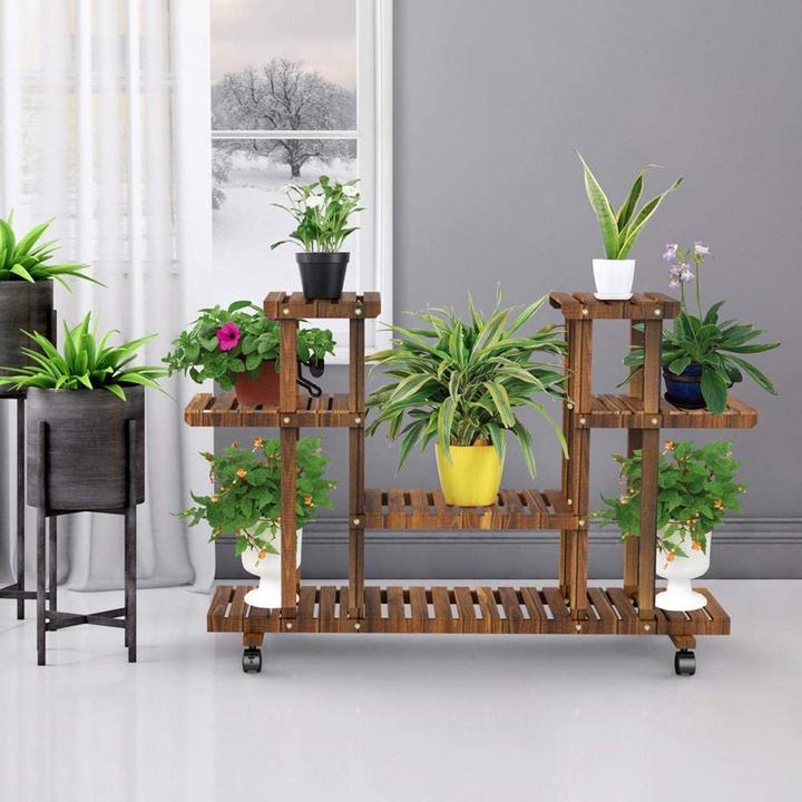 Immagine prodotto Yaheetech Scale per piante 124 x 33 x 80 cm