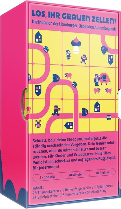 Produktbild Oink Games Nine Tiles Panic, d (Deutsch)