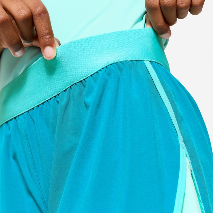 Produktbild Domyos Shorts mit Innenhose Kinder atmungsaktiv - türkis (14, 15, 16)