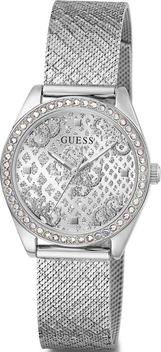 Actual product image Guess - Ladies Silver Tone Analog Watch GW0748L1