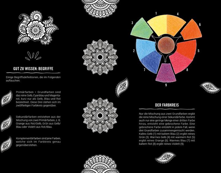 Produktbild Black Edition: Orientalische Mandalas – 50 Motive und Ornamente aus Tausendundeiner Nacht a
