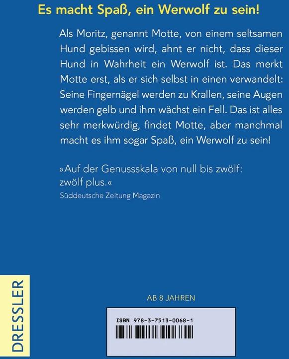 Actual product image Kleiner Werwolf (German, Cornelia Funke, 2021)