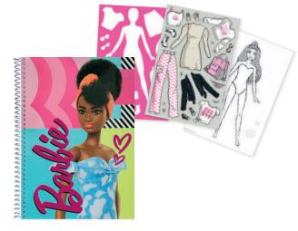 Image du produit Barbie Carnet de croquis Fashion Desinger
