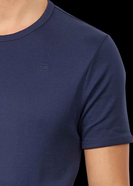 Image du produit G-Star Short Sleeve Base T-Shirt Crew Neck 2-Pack Sartho Blu (S)
